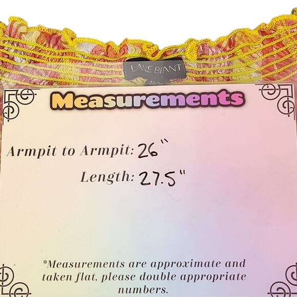 NWOT Lane Bryant Plaid Long Sleeve Keyhole Blouse - Picture 11 of 11